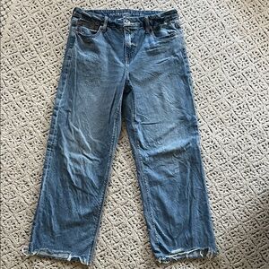 AE curvy stovepipe jeans